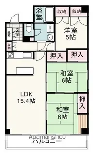 ハイツ伝馬町【9階】の間取り