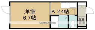 ヒルズ・ラメール【1階】の間取り