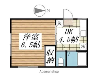 コーポサクラギ【1階】の間取り