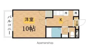 マリンホームズ【306号室】の間取り