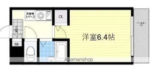 ラッキーセンター河堀口マンション【5階】の間取り