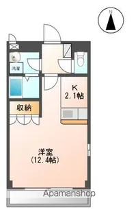 ESフォーレ美田園【5階】の間取り
