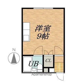 エチュード大通【1階】の間取り