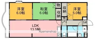 スカイパレス元町【3階】の間取り