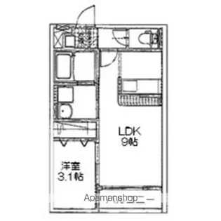ラパン22【1階】の間取り