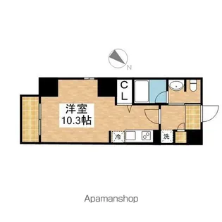 YZ KIMABULI (ワイズ キマブリ)【10階】の間取り