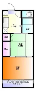 コーポ青葉【102号室】の間取り