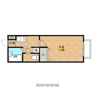 サンフォレスト【2階】の間取り