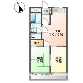 グランドハイム【2階】の間取り
