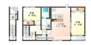 ファミール【2階】の間取り
