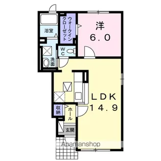マドリーゼ・F【1階】の間取り