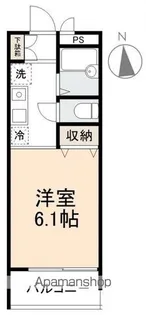 M’S悠【3階】の間取り