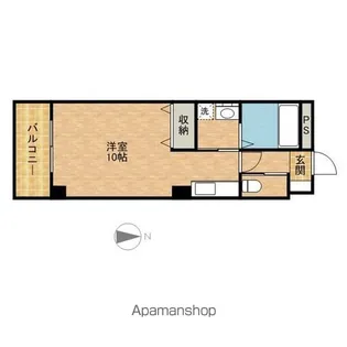 銀の鈴【4階】の間取り