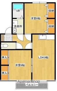 リヴェール Ⅲ棟【1階】の間取り