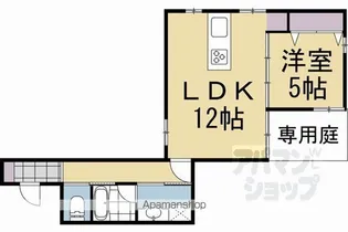 レガリア京都烏丸【1階】の間取り