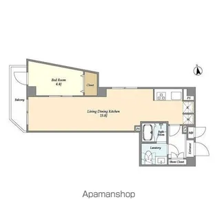 東京都墨田区立花6丁目【マンション】の間取り