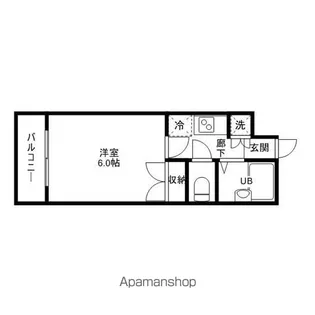 グラントゥルース目黒花房山【3階】の間取り