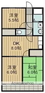リアライズ羽村【4階】の間取り