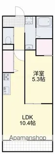 bella foresta【2階】の間取り