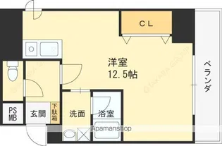 高井田ES COURT【901号室】の間取り