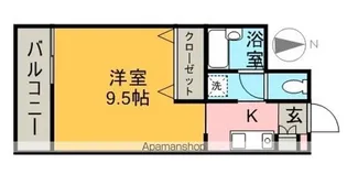 フォブール巴【2階】の間取り