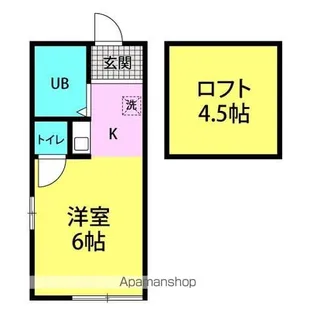プチグレイス塚口本町弐番館【103号室】の間取り