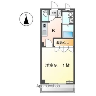 グランディールU【2階】の間取り