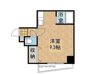 ハイコート文京台ウエスト【412号室】の間取り