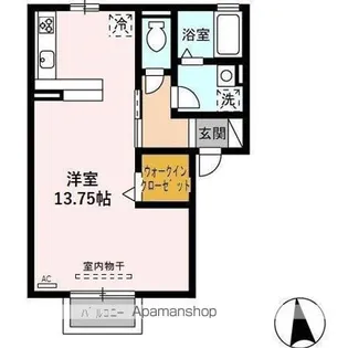 プラム A棟【2階】の間取り