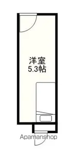 CーPLUS草薙【105号室】の間取り