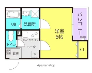 ALEGRIA尼崎西本町【3階】の間取り