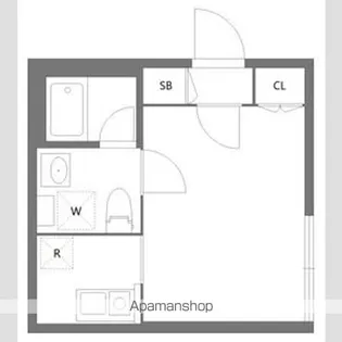 ルーデンス日暮里【4階】の間取り