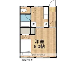 岩手県滝沢市巣子【アパート】の間取り