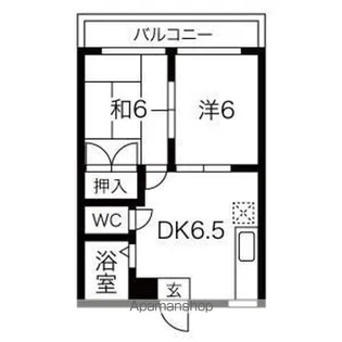 ヴェルドミール【3階】の間取り