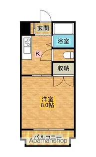 ベルハイムツバイテ【403号室】の間取り