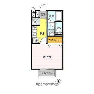プレジール【2階】の間取り