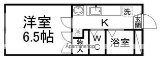 ウォーク オン ベルトピア【3階】の間取り
