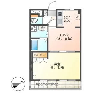 千葉県千葉市稲毛区小仲台8丁目【マンション】の間取り