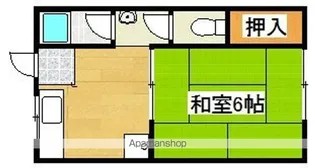 藤マンション【202号室】の間取り