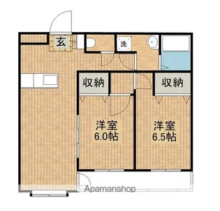 リージェントマンション【1階】の間取り