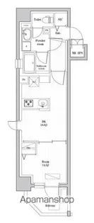 神宮北参道レジデンス【9階】の間取り