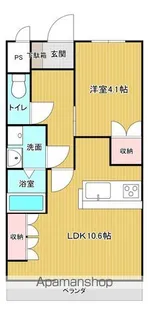 サウスレジデンス【202号室】の間取り