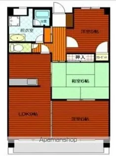 アビタシオンNYK【2階】の間取り