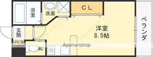 ヴィレッジヴァンガード【3階】の間取り