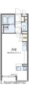 ミランダフローラ白川【104号室】の間取り