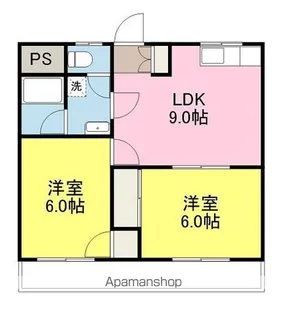 大西ビル【3階】の間取り