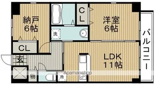 スローハスコート【1階】の間取り