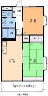 プリメールみなみⅡ【3階】の間取り
