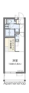 ミランダカンパニュラ【2階】の間取り