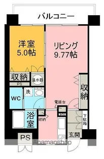 北海道網走市北五条西8丁目【マンション】の間取り